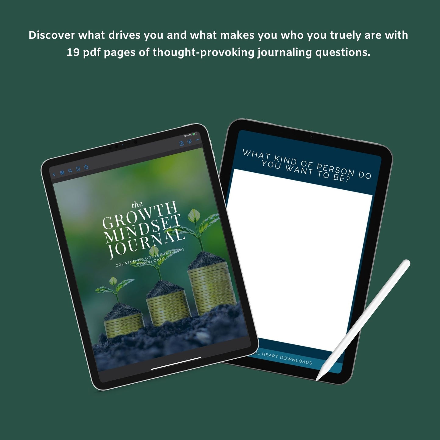The Growth Mindset Journal – Unlock Your Potential & Embrace Lifelong Growth - The Grateful Collective