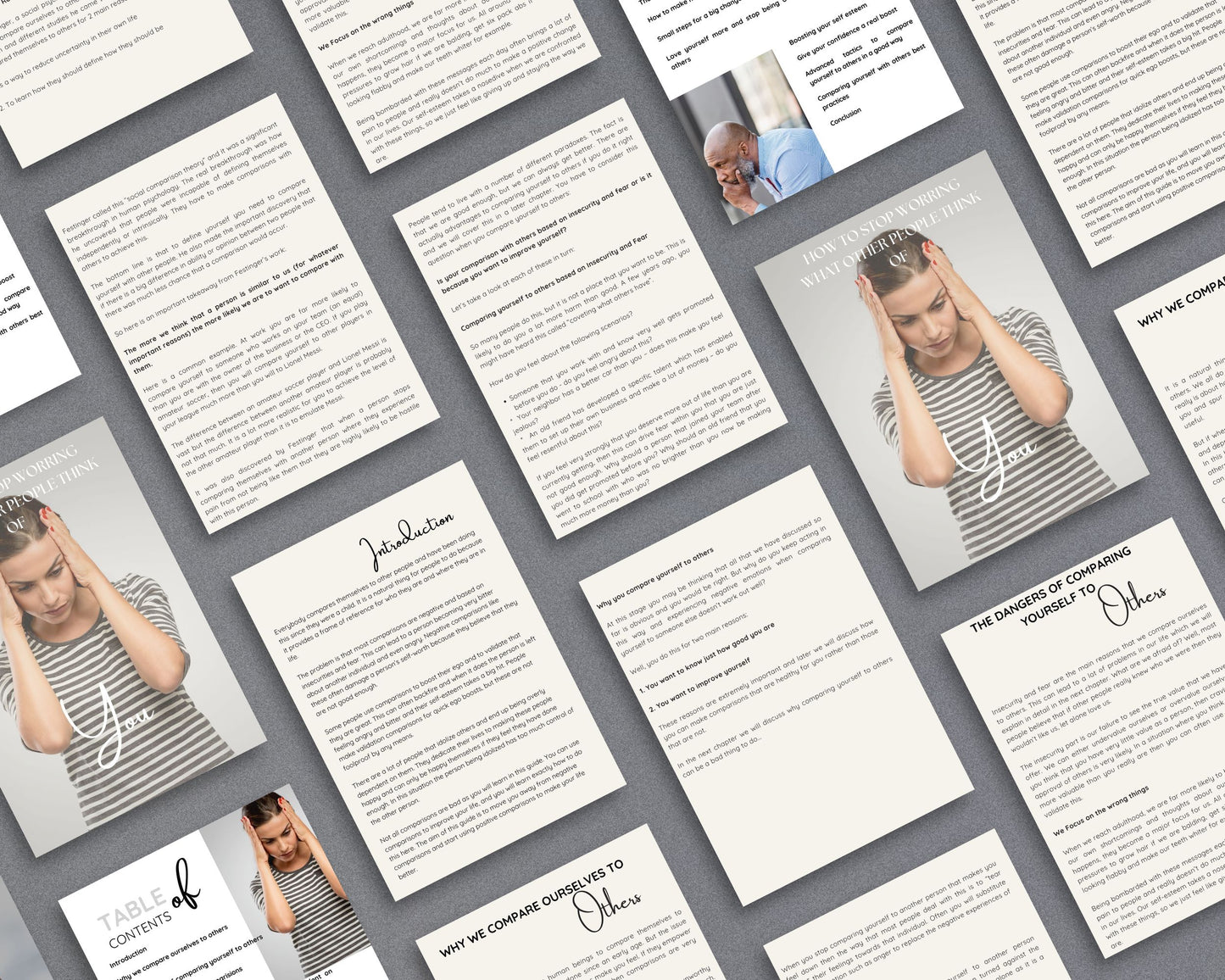How to Stop Worrying What Others Think – Boost Confidence & Self-Esteem | Printable PDF eBook