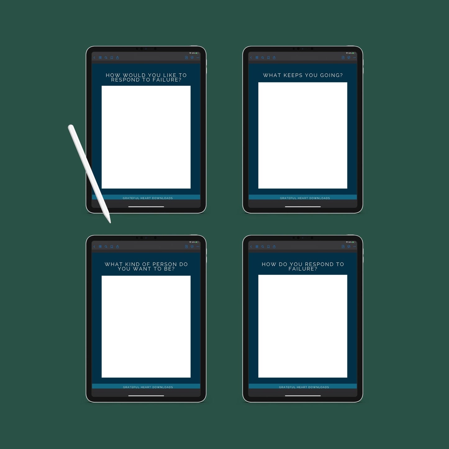 The Growth Mindset Journal – Unlock Your Potential & Embrace Lifelong Growth - The Grateful Collective