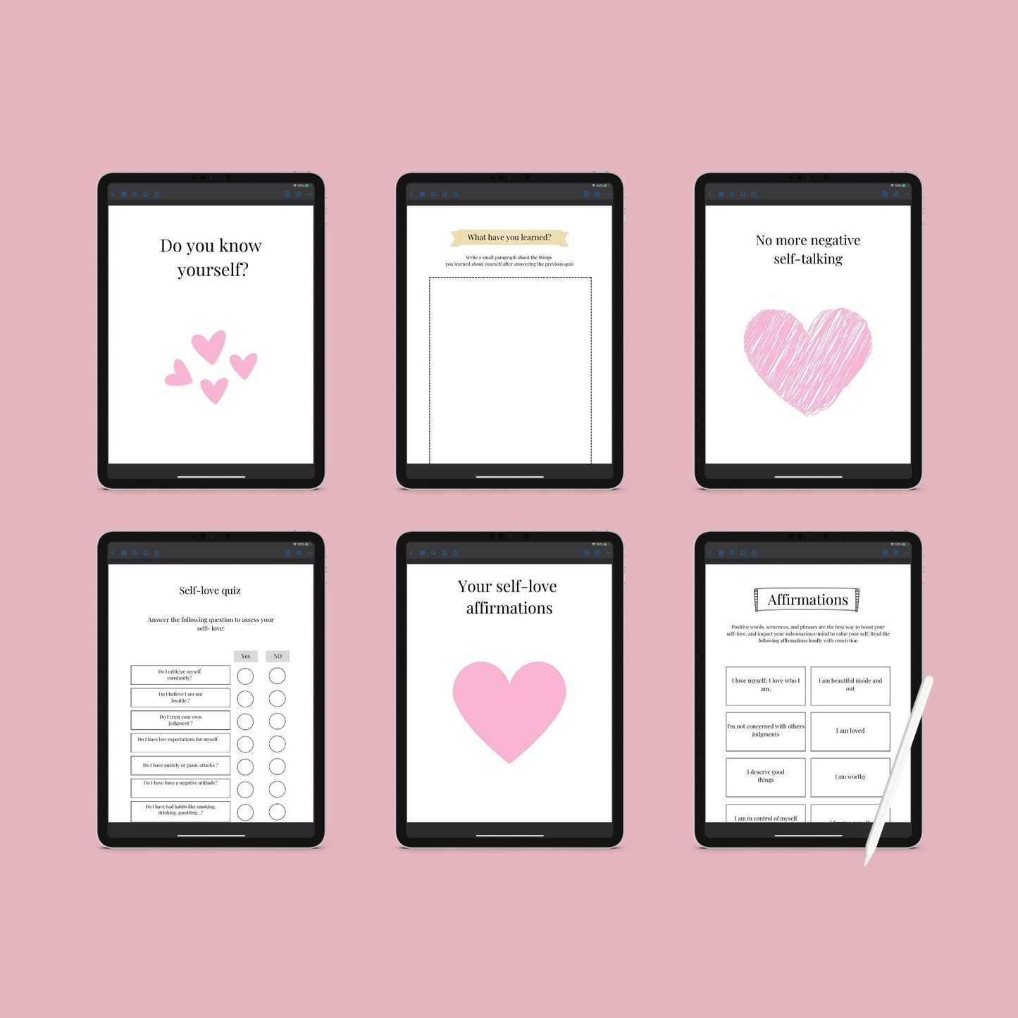 The Self-Love Workbook – Transform Your Mindset & Embrace Your Worth - The Grateful Collective
