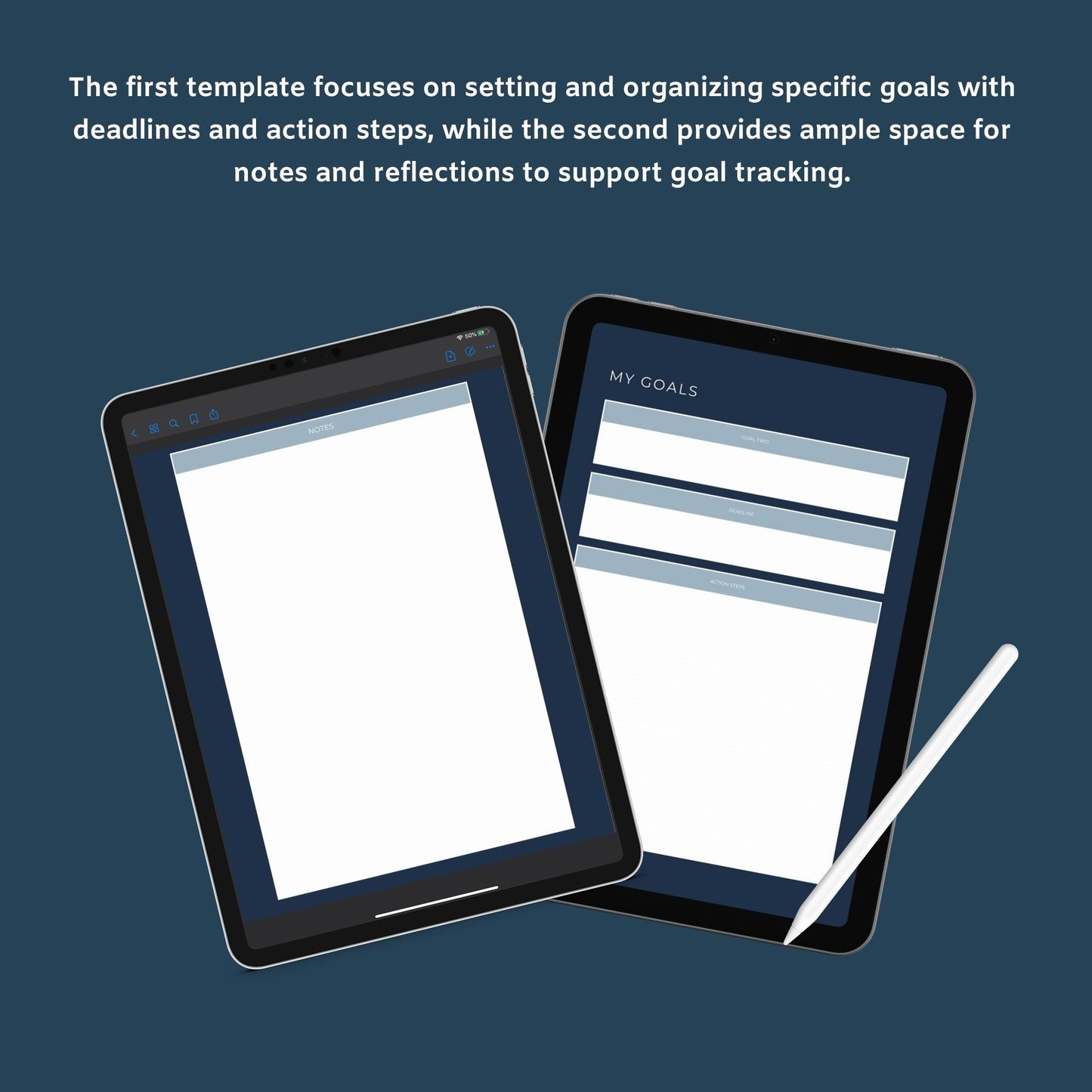 Business Goals Planner | Entrepreneur Goal Tracker | Digital PDF