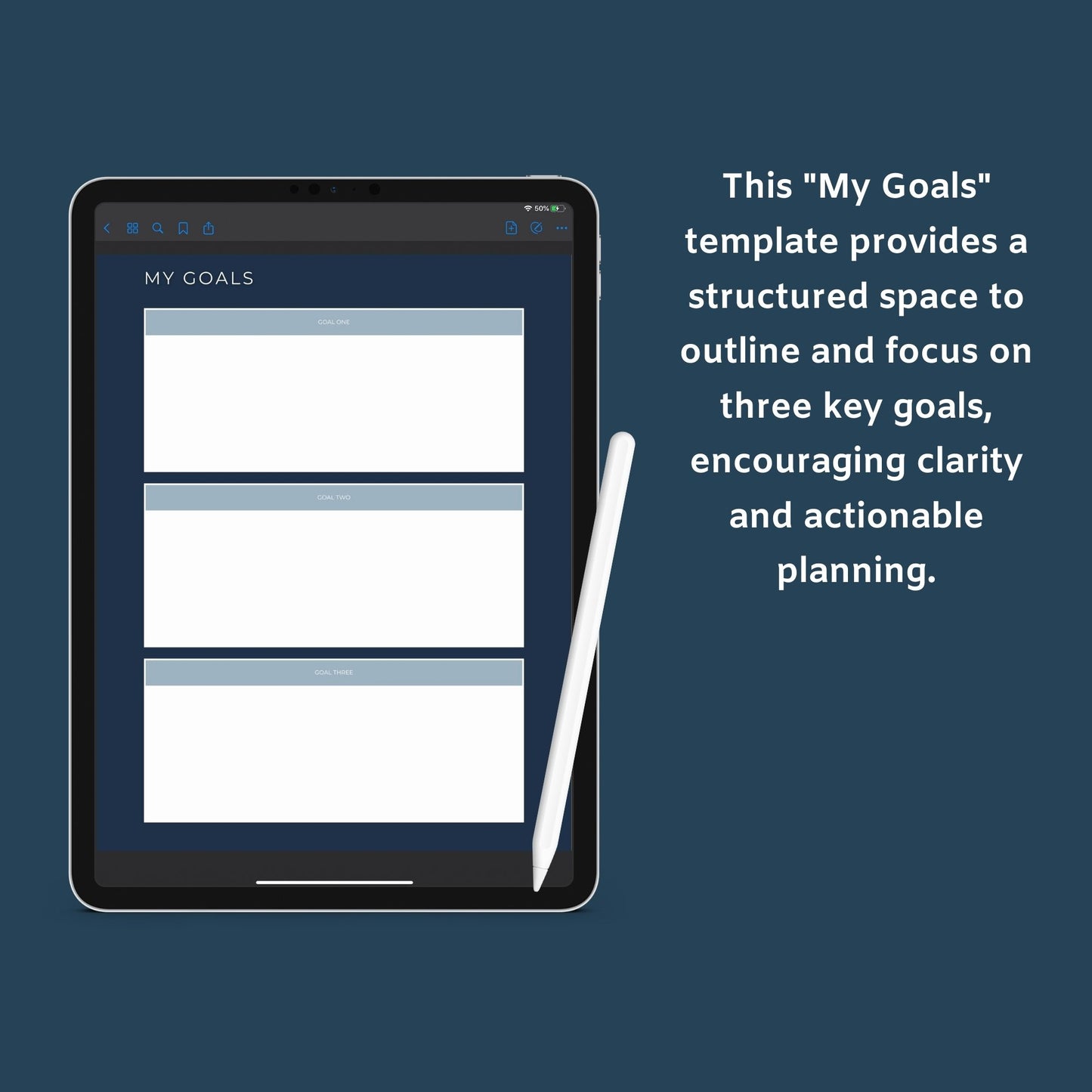 Business Goals Planner | Entrepreneur Goal Tracker | Digital PDF