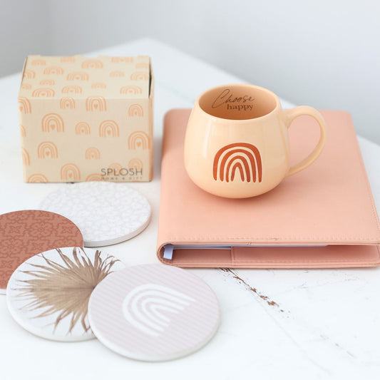 Choose Happy Mug – Start Your Day with Positivity & Joy - The Grateful Collective