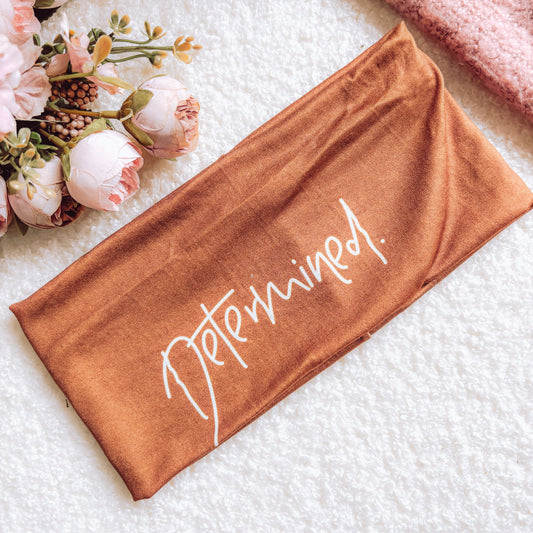 Determined Headband – Empower Your Day with Style and Motivation - The Grateful Collective