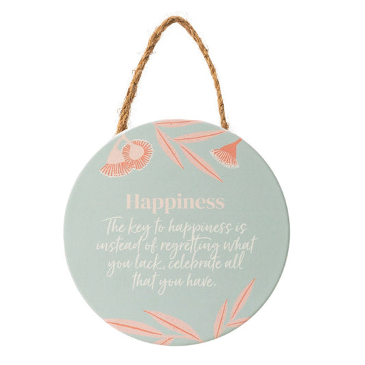 Splosh Happiness Plaque – Infuse Positivity and Elegance into Your Space - The Grateful Collective