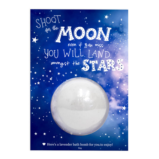 'Shoot for the Moon' Bath Bomb – Relax, Rejuvenate, and Dream Big - The Grateful Collective
