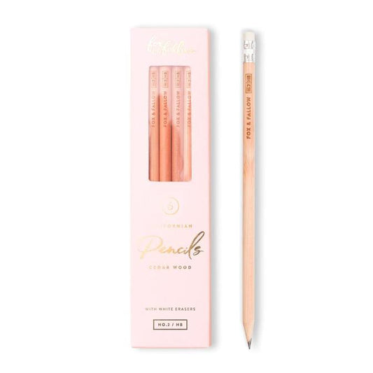 Fox & Fallow Cedar Wood Pencils – Elevate Your Writing Experience - The Grateful Collective
