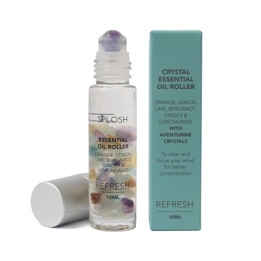 SPLOSH Refresh Essential Oil Roller – Revitalize Your Mind and Spirit - The Grateful Collective