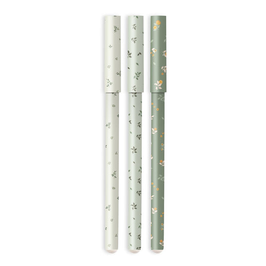 Fox & Fallow Sage Green Pen Pack – Blend Elegance and Functionality in Your Writing - The Grateful Collective
