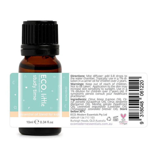 Eco Modern Essentials Little Study Time Essential Oil Blend – Boost Your Focus Naturally - The Grateful Collective