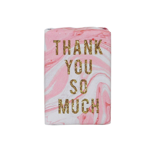 "Thank You So Much" Soap – A Luxurious Token of Appreciation - The Grateful Collective