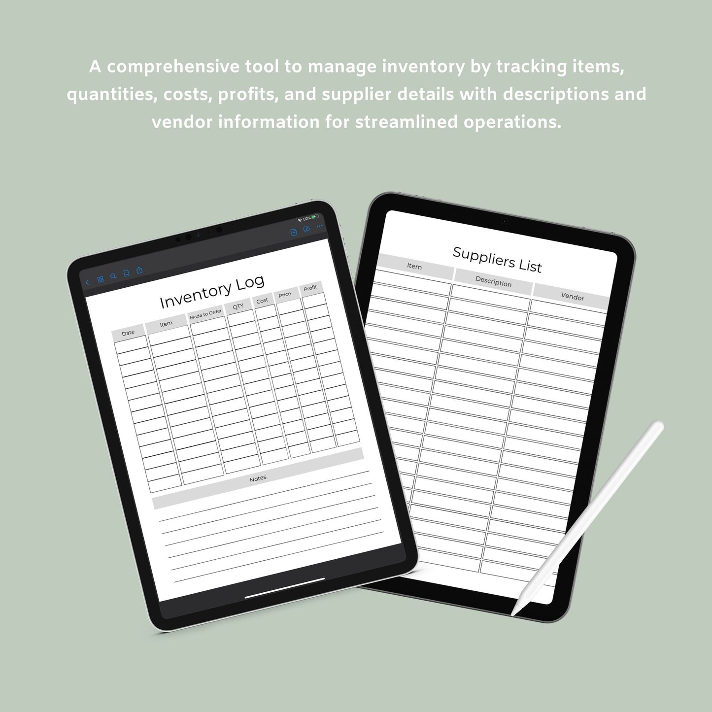 Craft Business Planner | Handmade Business Organizer | Digital PDF