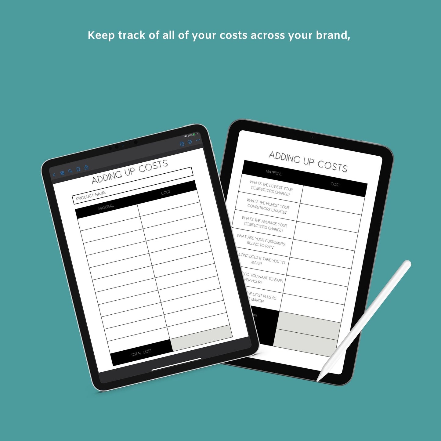 Ecommerce Workbook | Online Business Planner & Growth Guide | PDF