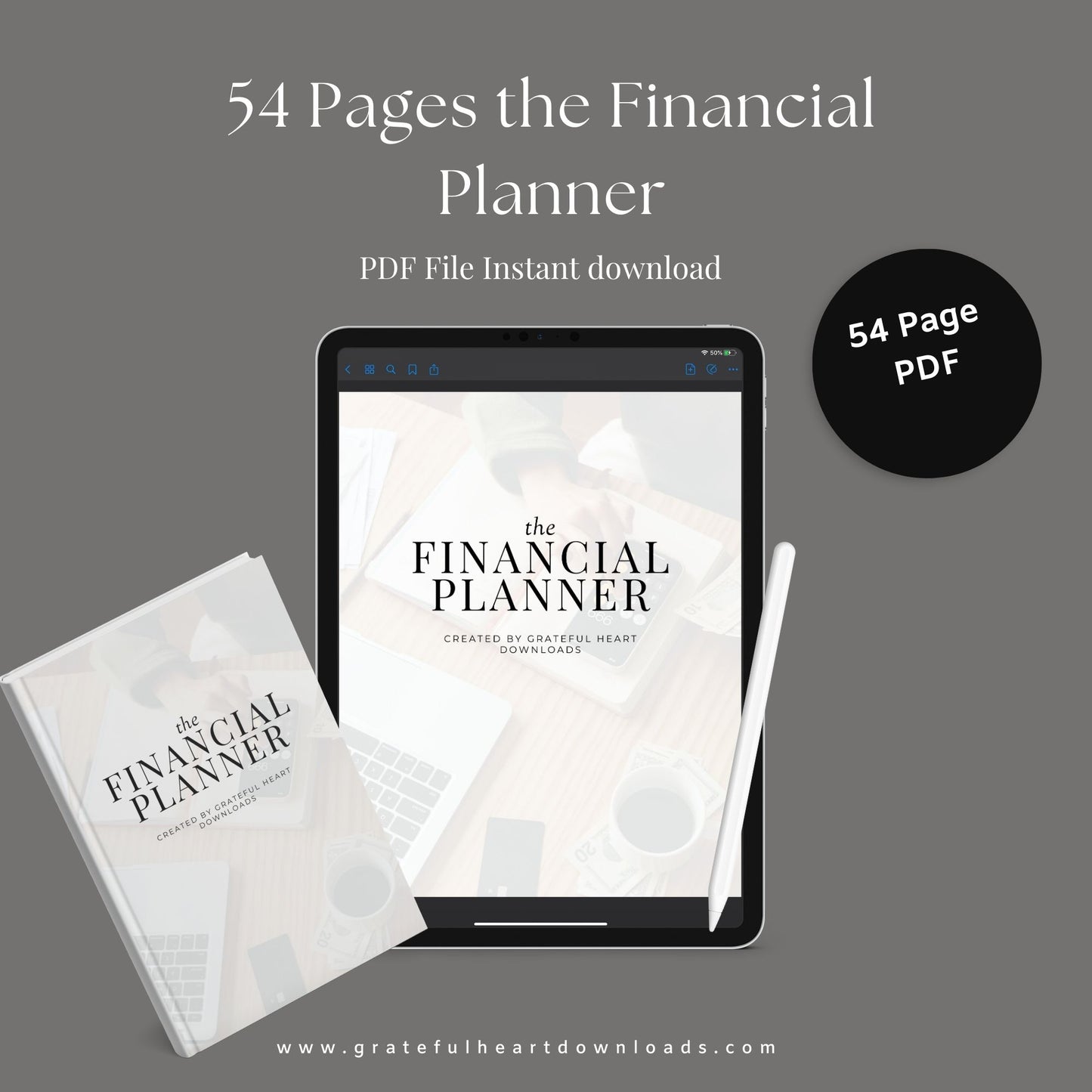 Financial Planner | Budget, Savings & Expense Tracker | PDF