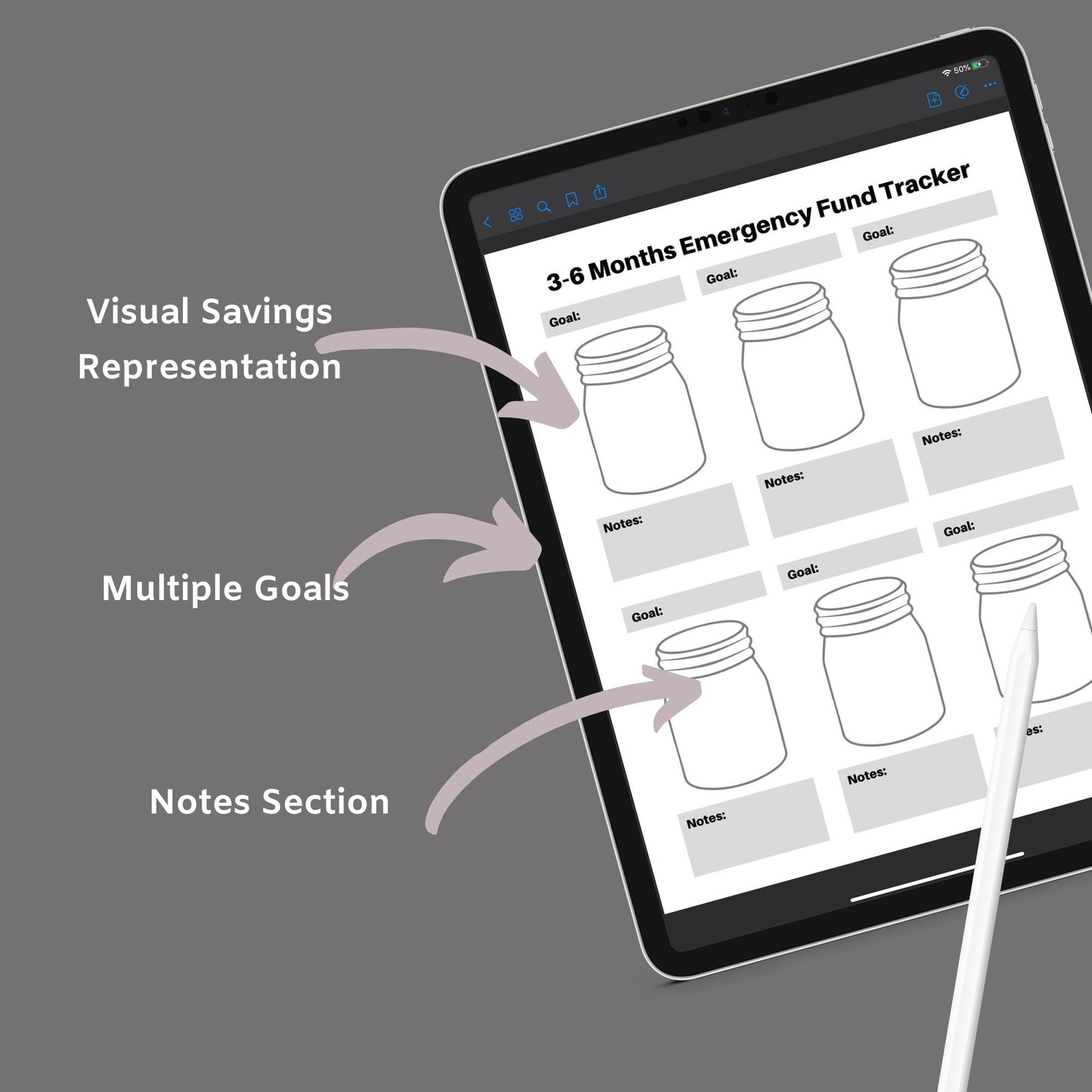Financial Planner | Budget, Savings & Expense Tracker | PDF