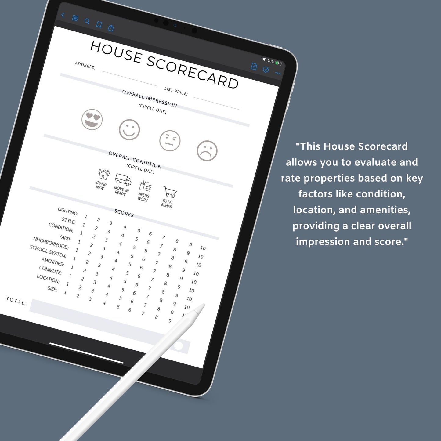 Home Buying Planner | Real Estate Checklist & Budget Guide | PDF