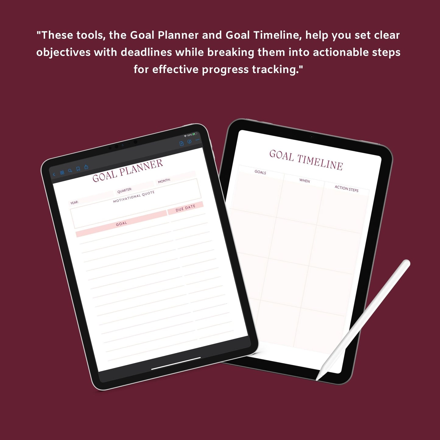 The Life Planner – Ultimate Digital Planner for Goals, Productivity, Budget & Wellness | Printable PDF
