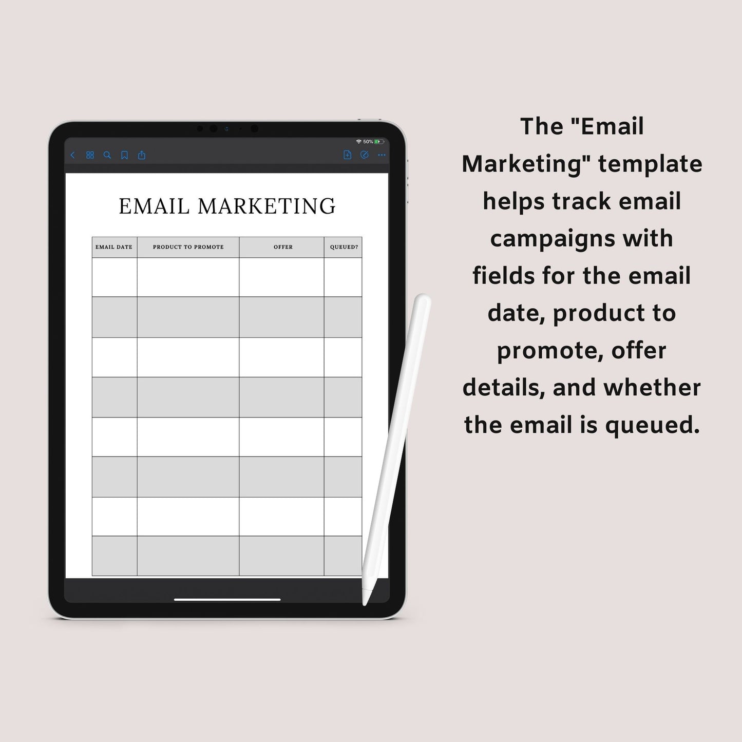 The Online Shop Planner – Business, Inventory & Marketing Tracker for E-Commerce Success | Printable PDF
