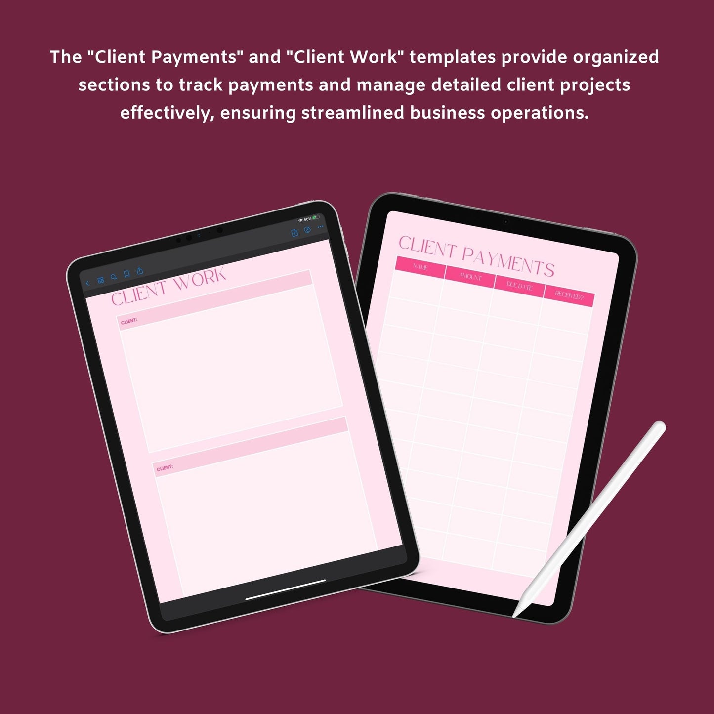 The Service Business Planner – Track Clients, Payments & Scheduling for Service-Based Businesses | Printable PDF