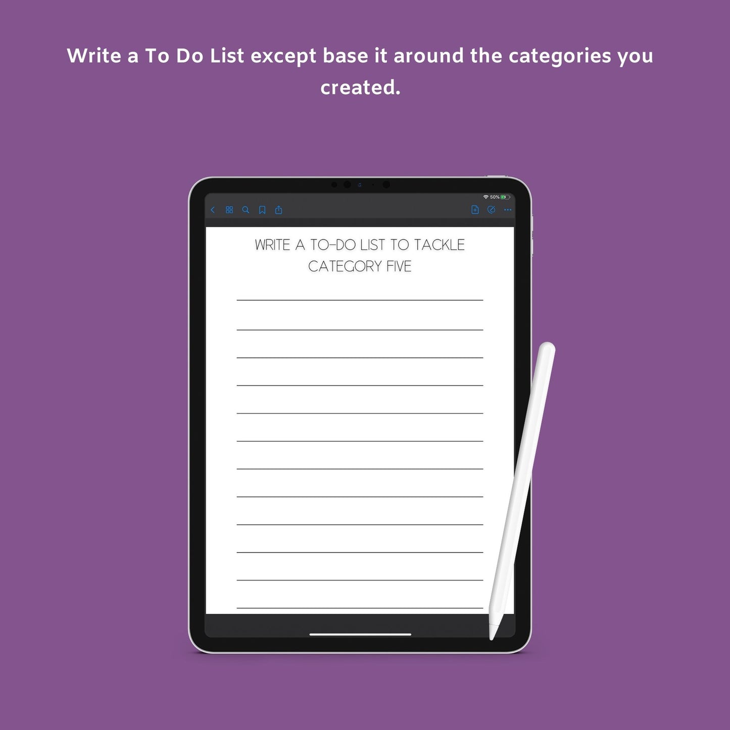 The Overwhelm Journal – Digital Printable Planner to Reduce Stress & Regain Focus | Instant Download