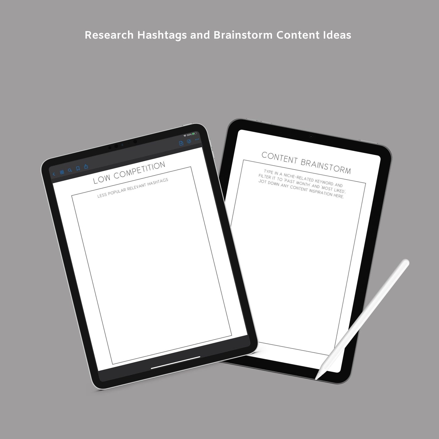 The Viral Planner – Track Social Media Growth & Create High-Engagement Content | Printable PDF