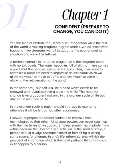 5 C’s for Change – Master Personal Growth & Embrace Transformation | Instant PDF Download