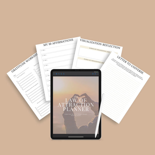The Law of Attraction Planner – Manifest Your Dreams & Create Your Best Life - The Grateful Collective