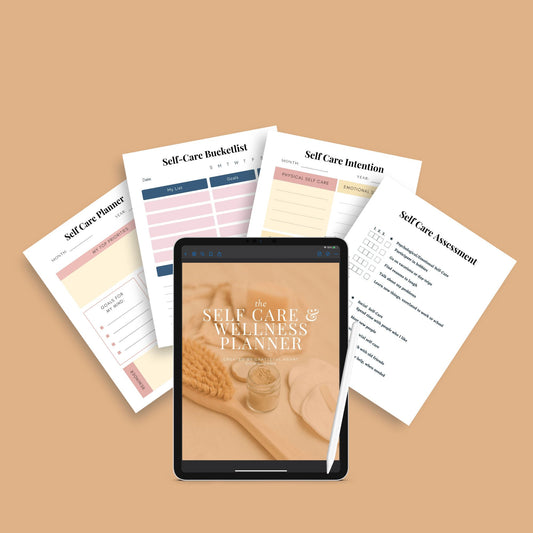 The Self-Care & Wellness Planner – Prioritize Yourself, Cultivate Balance, and Feel Your Best - The Grateful Collective
