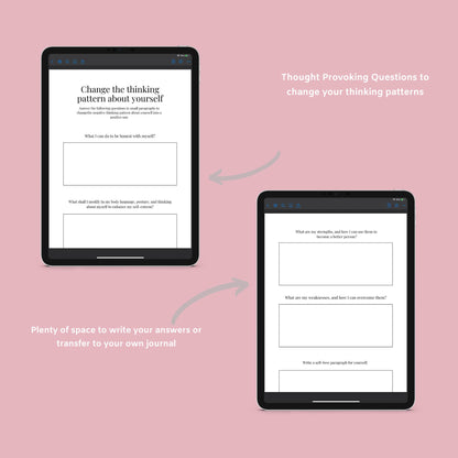 The Self-Love Workbook – Transform Your Mindset & Embrace Your Worth - The Grateful Collective