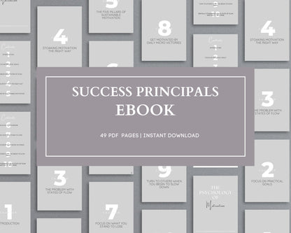 The Psychology of Motivation – Unlock Peak Performance & Sustainable Success | eBook (PDF Download)