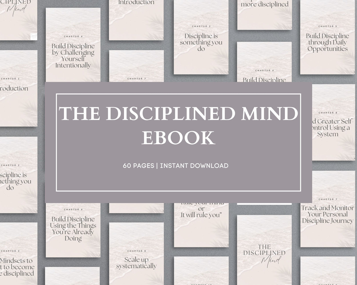 The Disciplined Mind eBook – Master Self-Control & Build Unstoppable Willpower | Digital PDF Download
