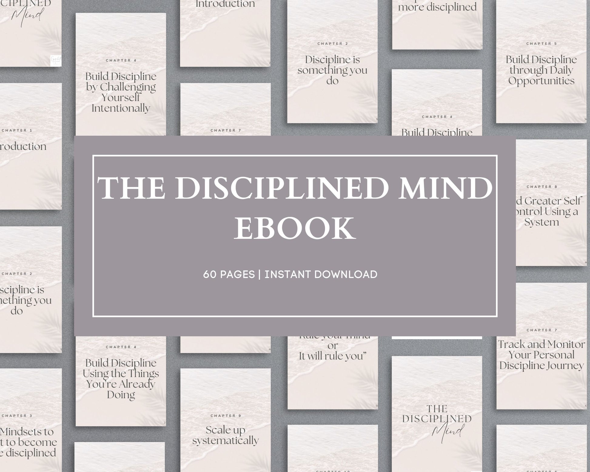The Disciplined Mind eBook – Master Self-Control & Build Unstoppable Willpower | Digital PDF Download