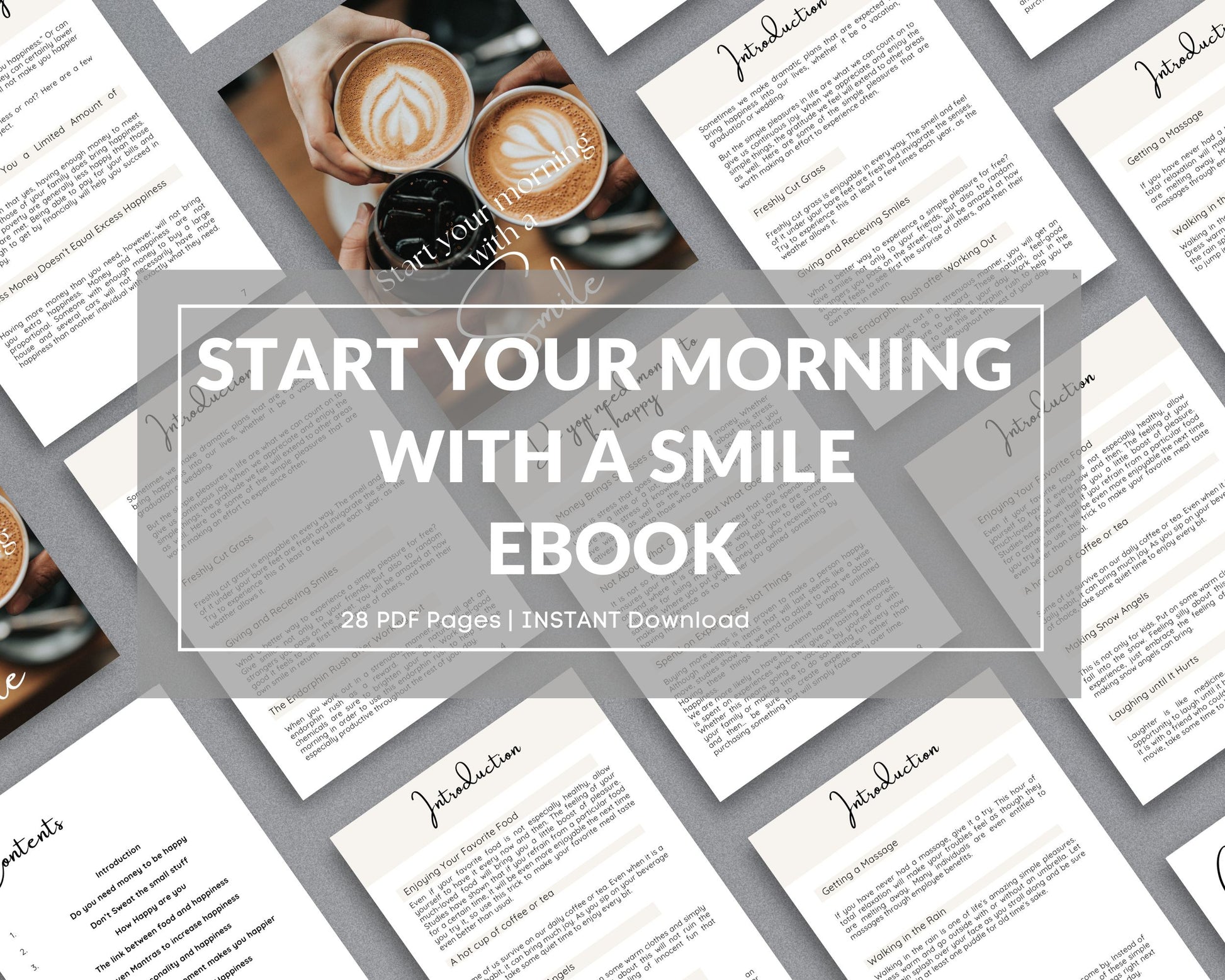 Start Your Morning with a Smile – Simple Habits for Happiness & Positive Living | eBook (PDF Download)