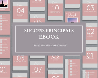 Success Principles eBook – 10 Golden Rules for Achieving Greatness | Digital PDF Download