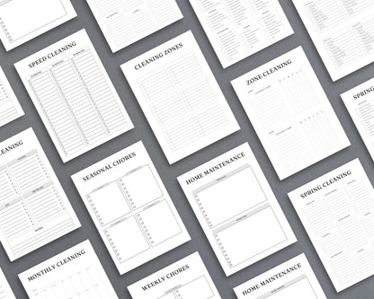 Decluttering & Cleaning Planner – Organize, Simplify & Maintain a Tidy Home | Printable PDF for Printing