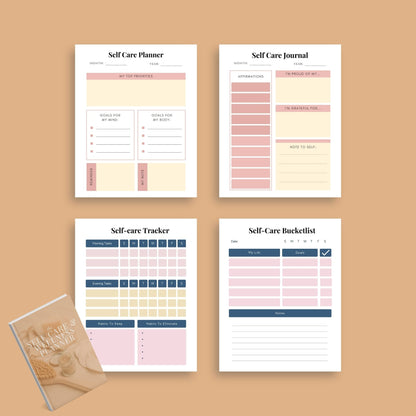 The Self-Care & Wellness Planner – Prioritize Yourself, Cultivate Balance, and Feel Your Best - The Grateful Collective