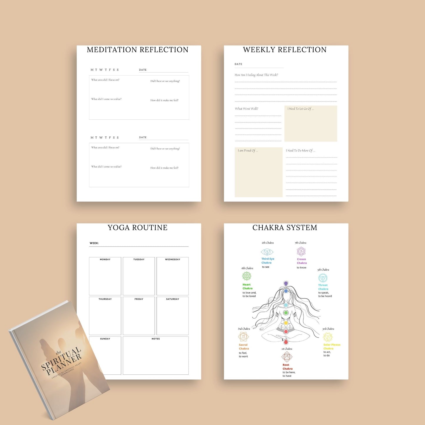 The Spiritual Journal – Unlock Your Inner Wisdom & Transform Your Spiritual Practice - The Grateful Collective