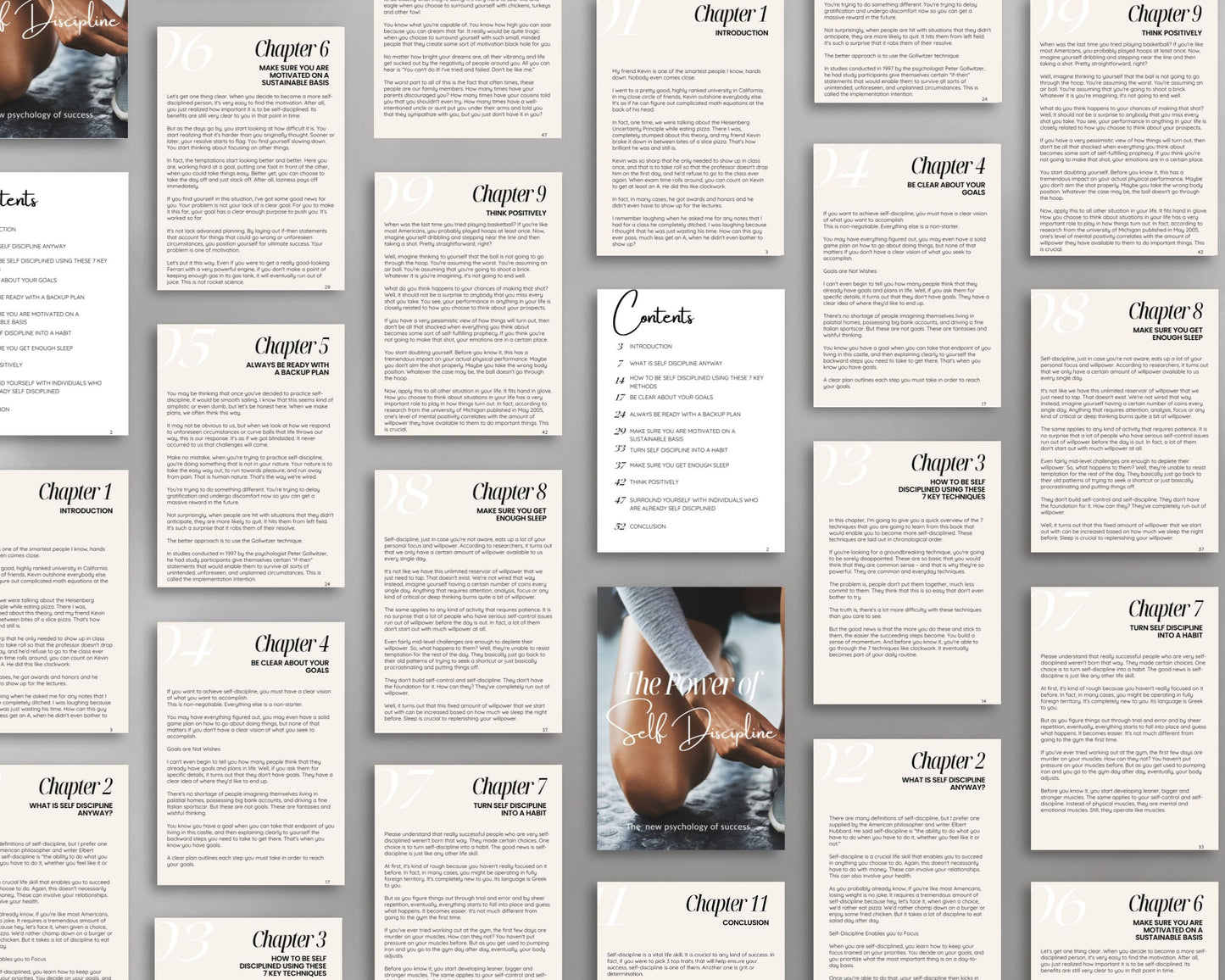 The Power of Self-Discipline eBook – Master Focus, Willpower & Success | Digital PDF Download