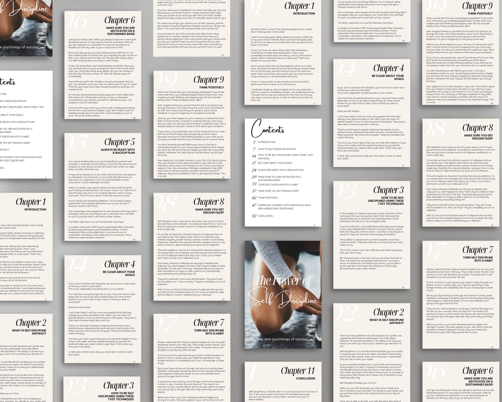 The Power of Self-Discipline eBook – Master Focus, Willpower & Success | Digital PDF Download