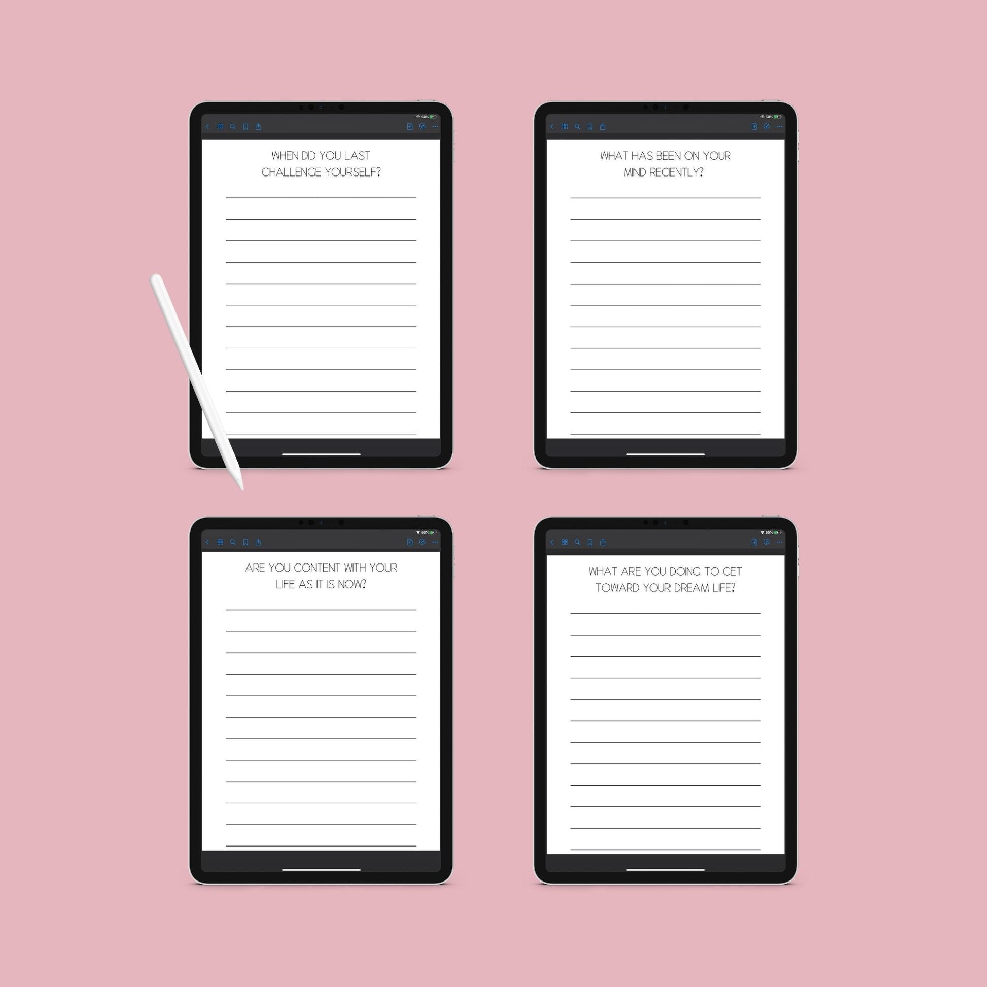 The Personal Development Journal – Unlock Your Potential & Create the Life You Desire - The Grateful Collective