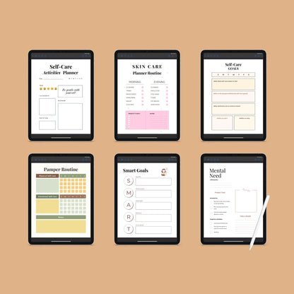 The Self-Care & Wellness Planner – Prioritize Yourself, Cultivate Balance, and Feel Your Best - The Grateful Collective