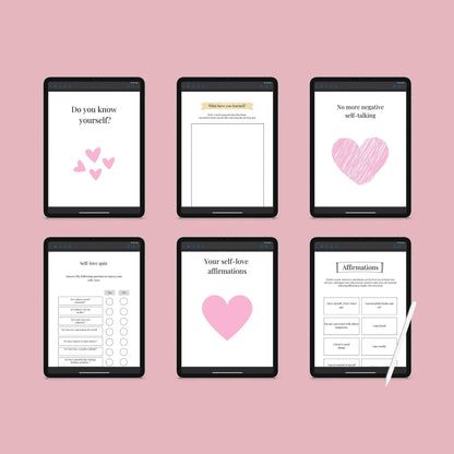 The Self-Love Workbook – Transform Your Mindset & Embrace Your Worth - The Grateful Collective