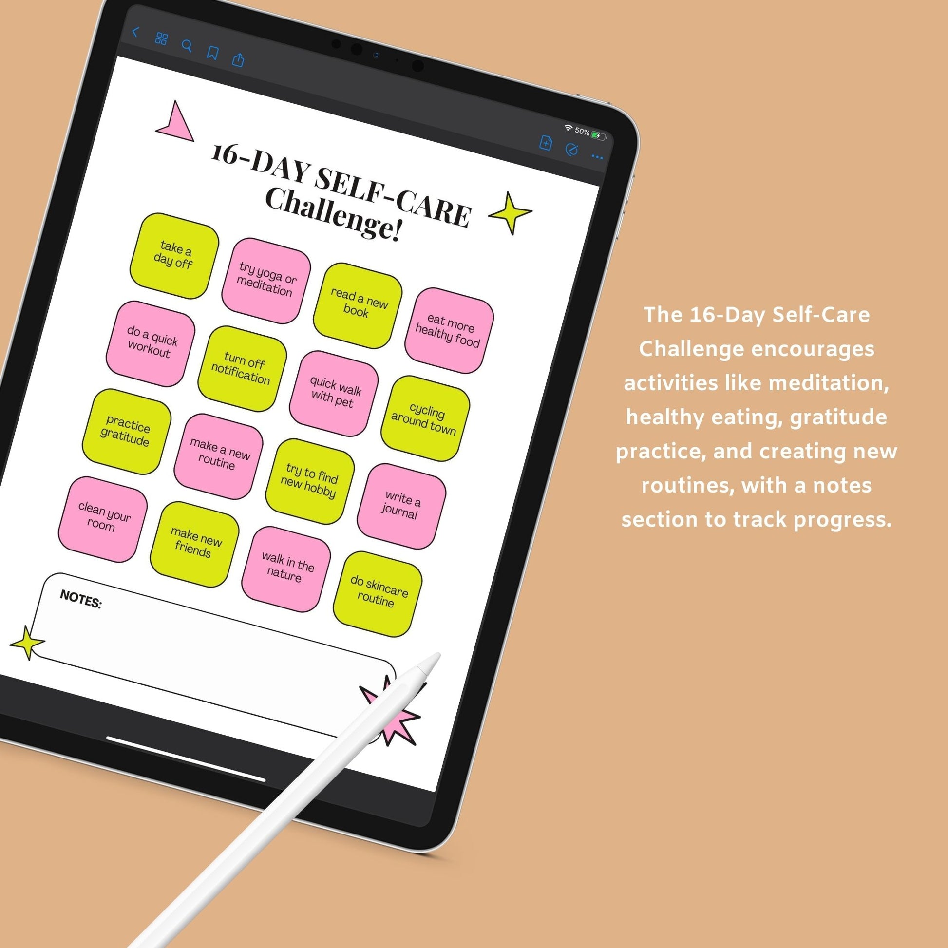 The Self-Care & Wellness Planner – Prioritize Yourself, Cultivate Balance, and Feel Your Best - The Grateful Collective