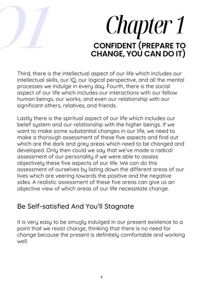 5 C’s for Change – Master Personal Growth & Embrace Transformation | Instant PDF Download