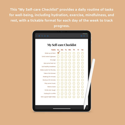The Self-Care & Wellness Planner – Prioritize Yourself, Cultivate Balance, and Feel Your Best - The Grateful Collective