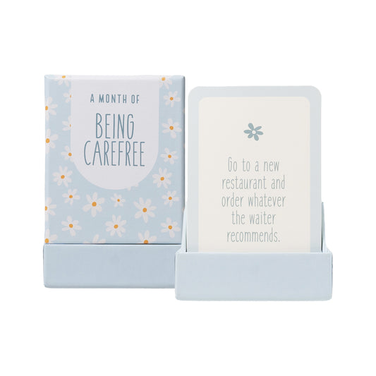 A Month of Being Carefree Cards – Embrace Spontaneity & Rediscover Joy - The Grateful Collective