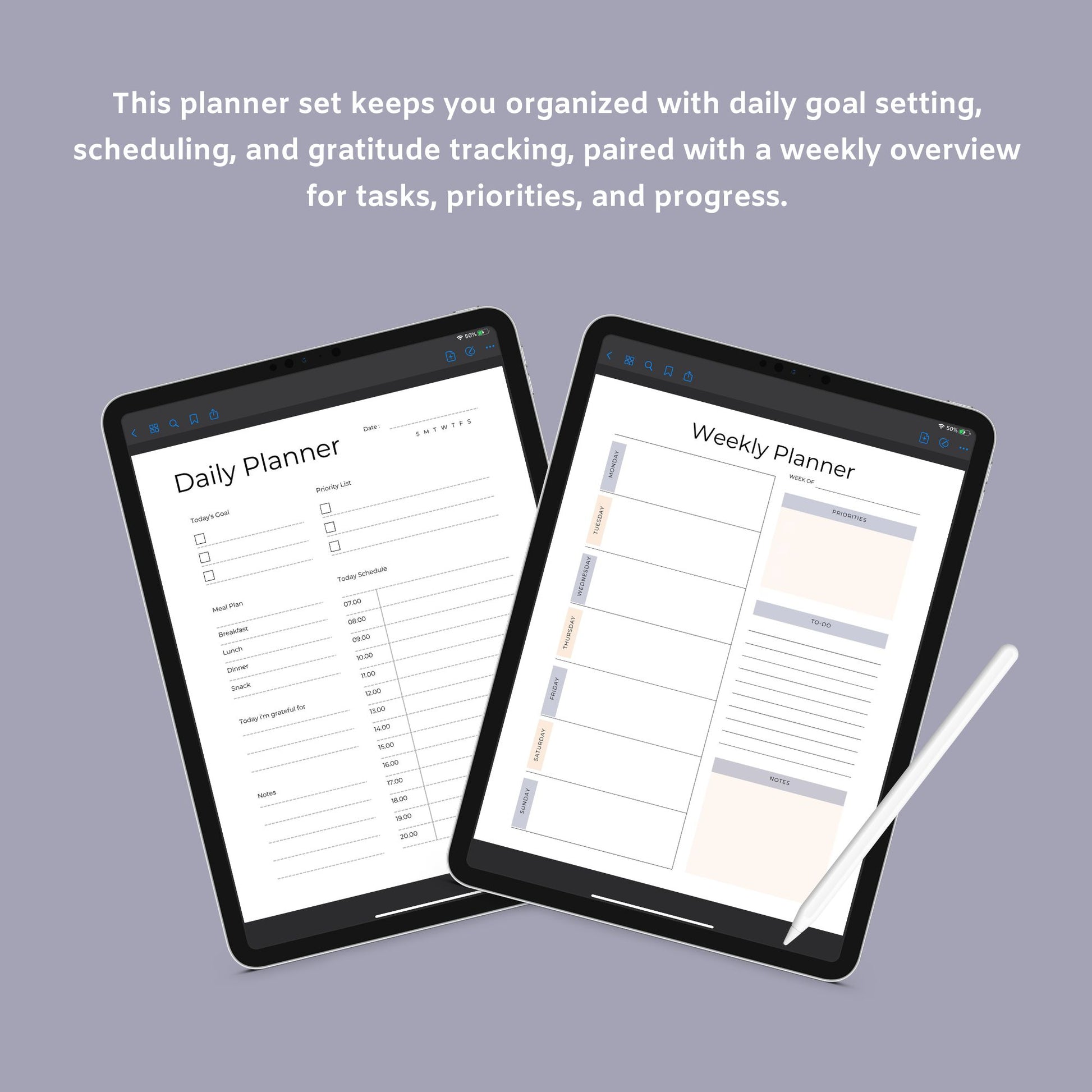 Anxiety & Depression Workbook – Track Mental Health, Emotions & Self-Care | Printable PDF