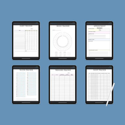 Blood Sugar Planner | Diabetes Log Book | Printable Glucose Tracker PDF