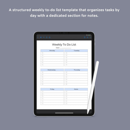 Brain Dump Journal | Printable Productivity Planner | Digital PDF