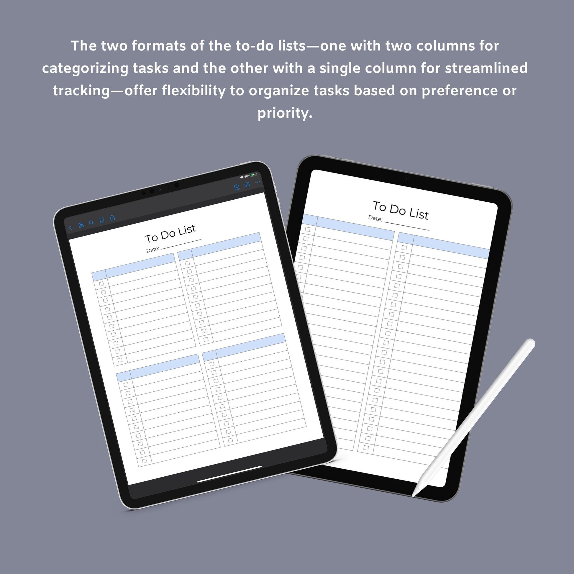 Brain Dump Journal | Printable Productivity Planner | Digital PDF